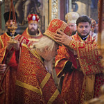 Возведение в сан архимандрита_Святейшим Патриархом Кириллом 24 апреля